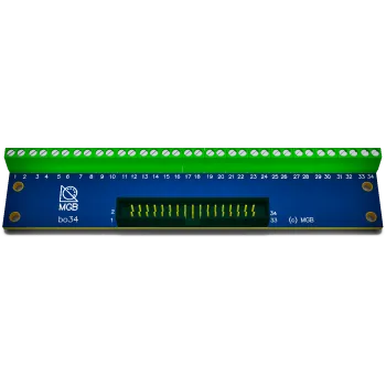 [MDB-bo34] Midiboutique bo34 Break-out board 34p 